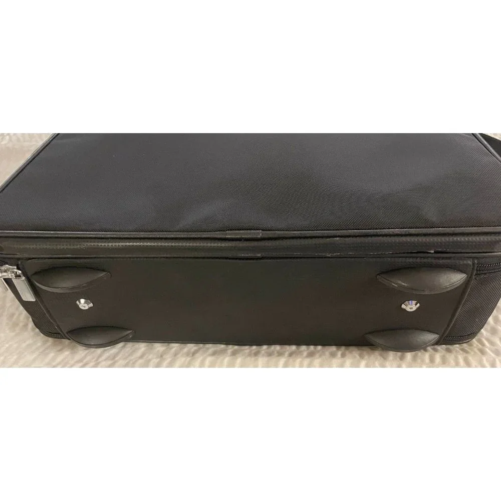 Porsche Design Roadster Briefcase Over-Night Bag with Shoulder Strap in Black